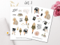 Preview: Girl Girlboss Sticker Set